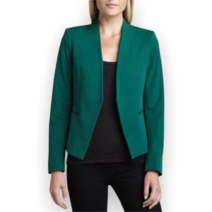 Theory Lanai Basis Open Blazer Emerald Green Size 4
